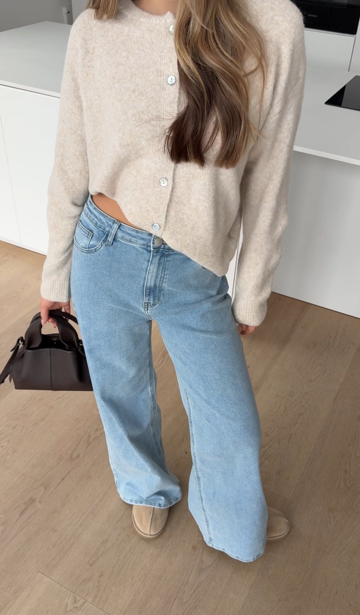 TM | Vaqueros anchos azul cielo