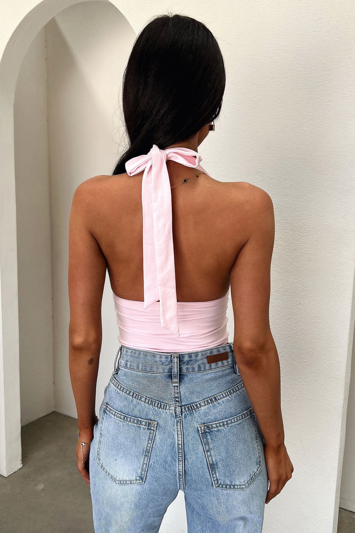 TM | Sunshine Halter Top - Rosa