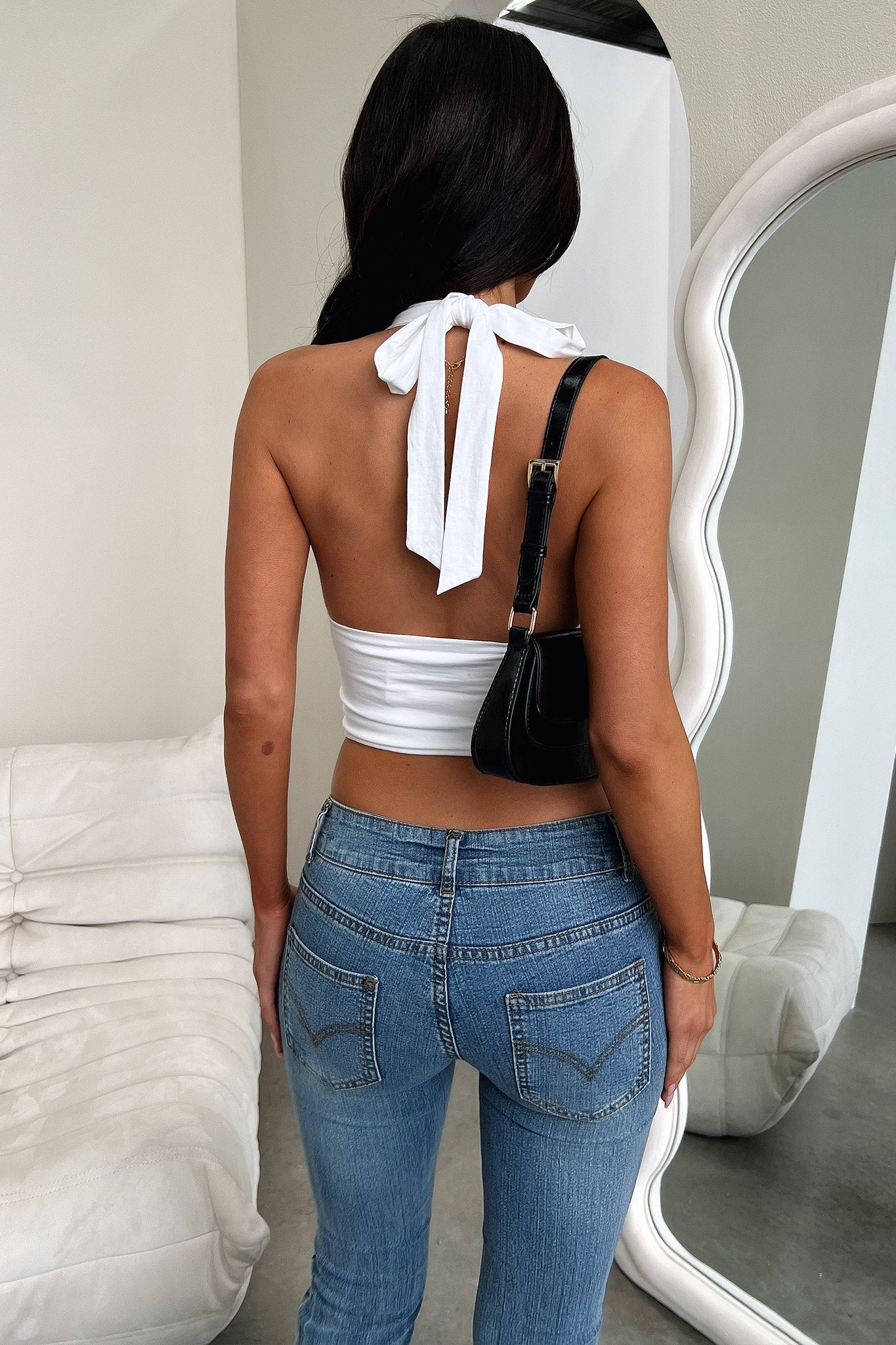 TM | Sunshine Halter Top - Blanco