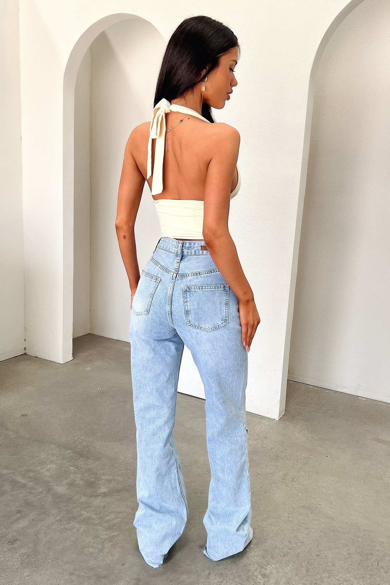 TM | Sunshine Halter Top - Amarillo