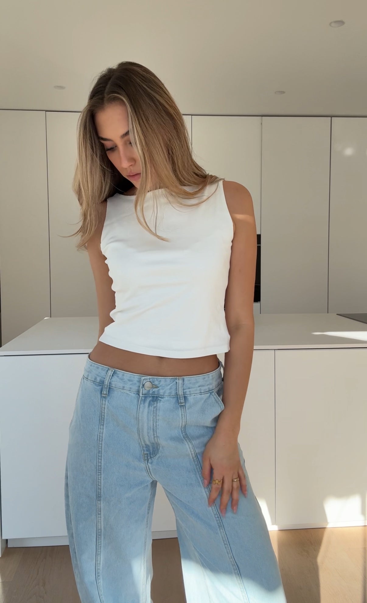 TM | Top básico blanco