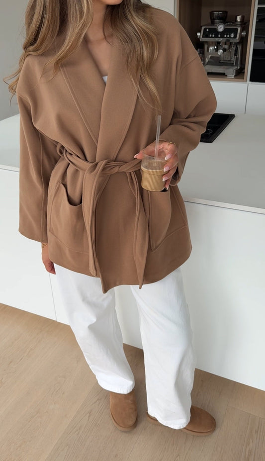 TM | Abrigo caramelo
