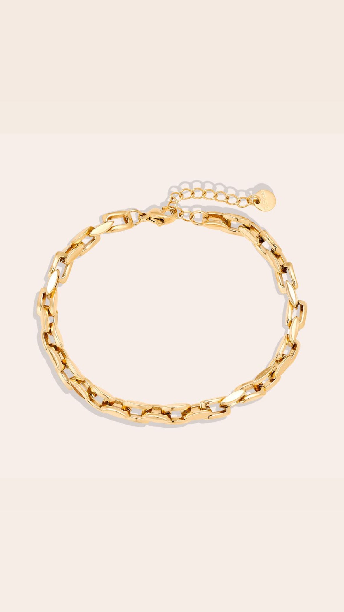 TM | Pulsera de cadena encadenada
