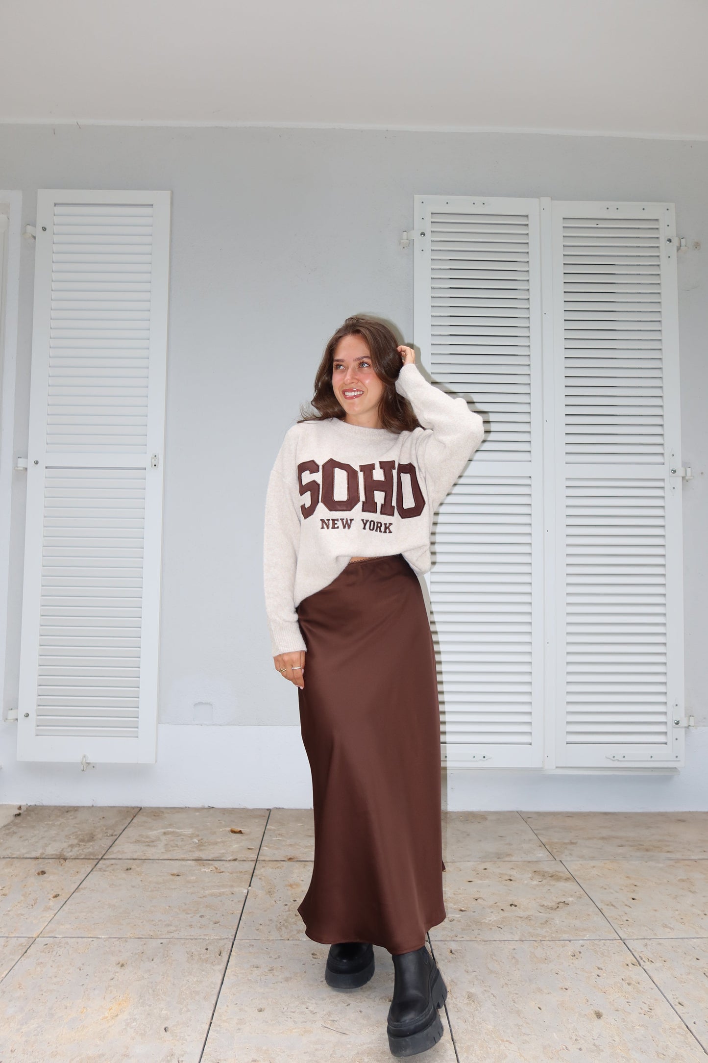 TM | Jersey HannaLII • Café