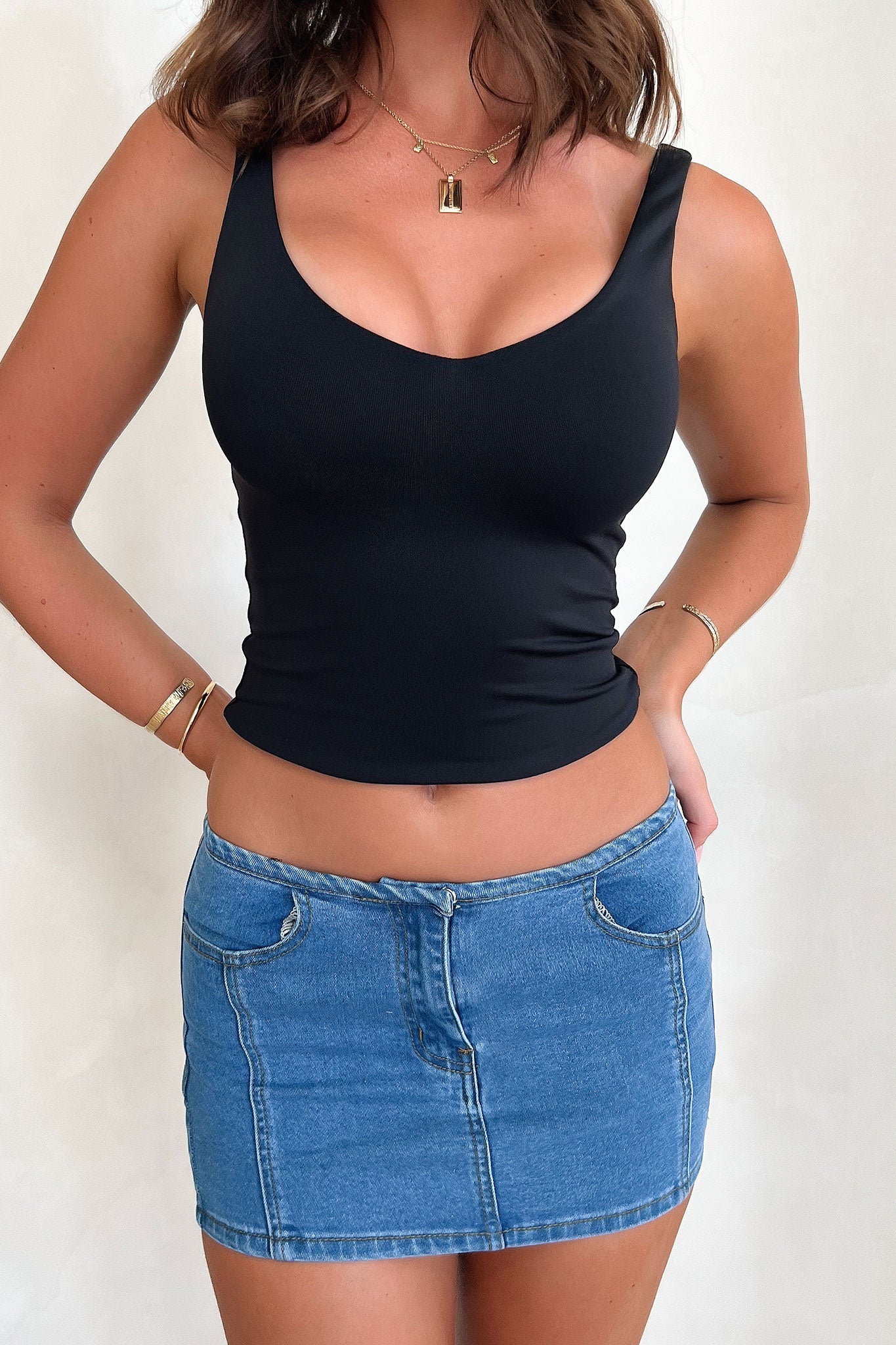 TM | Lilia Top - Negro