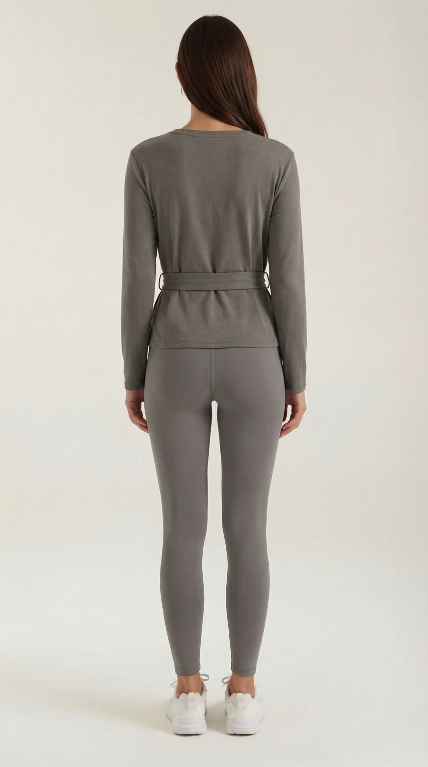 TM | Top Holly de manga larga con detalle de lazo