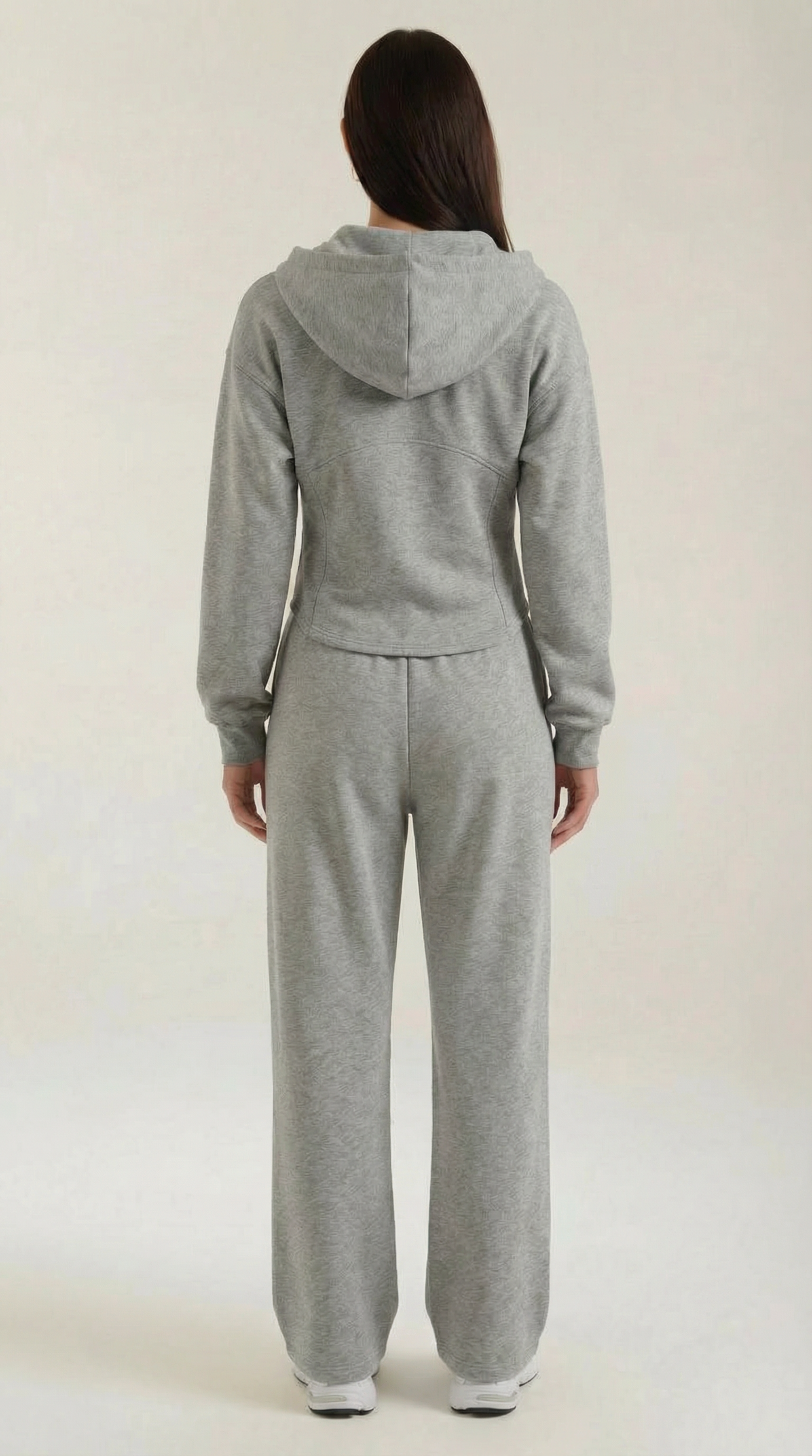 Conjunto de sudadera con capucha y pantalones anchos Yolanda